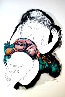 Édition en trois volumes, fac-similé de l'édition originale publiée par Gabriel Buon en 1581, enrichie de 382 dessins d'Ambroise Paré, complétée de 24 planches originales des artistes contemporains Hans Erni, Michel Ciry et Pierre-Yves Trémois.